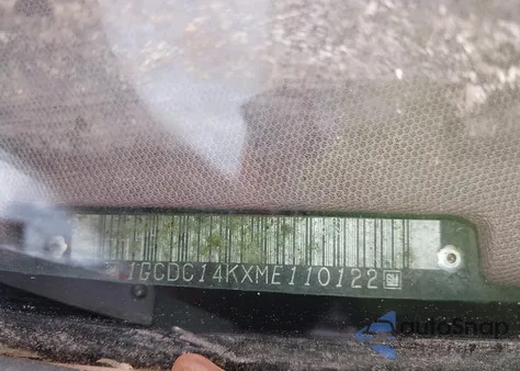 1991 Chevrolet Gmt-400 C1500 из США, поврежденный, VIN 1GCDC14KXME110122